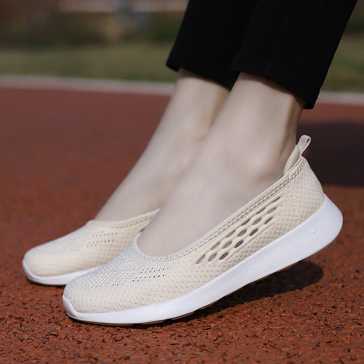 Femme Åndbare Mesh Slip-On Sneakers Stilla