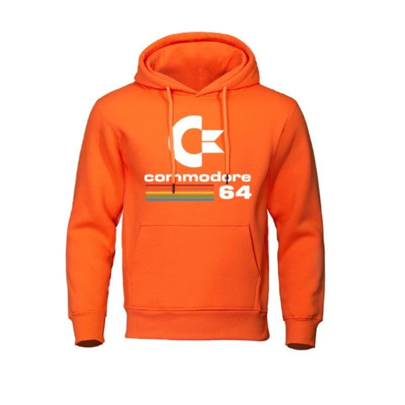 Kvinders hoodie med retro computer motiv Skovae