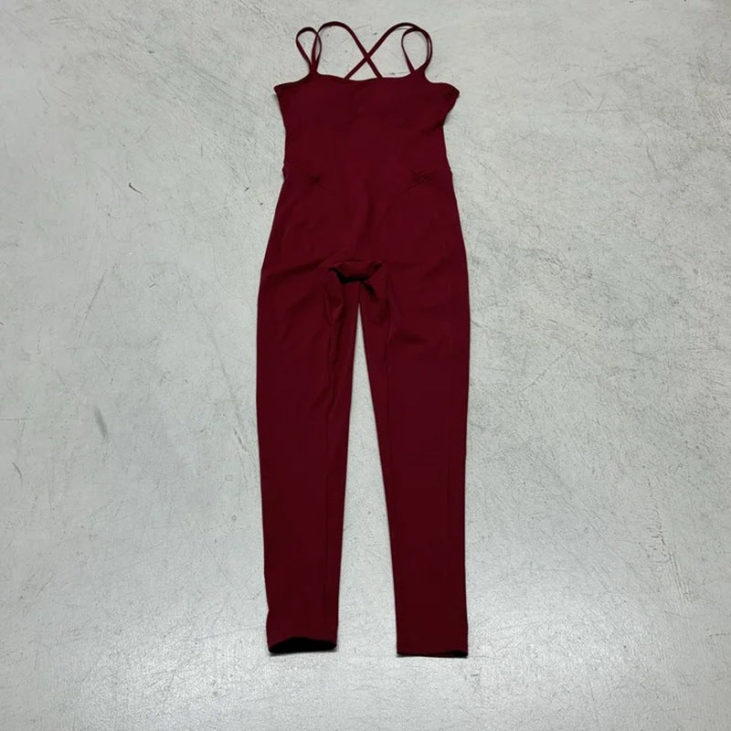 Dame Sporty Overall med tynde stropper og figursyet snit Skovae