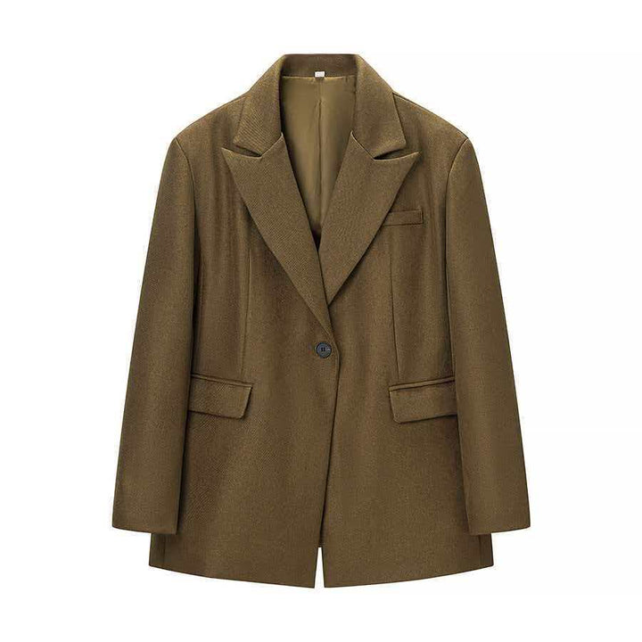 Kvinders klassiske oversized blazer jakke Stilla