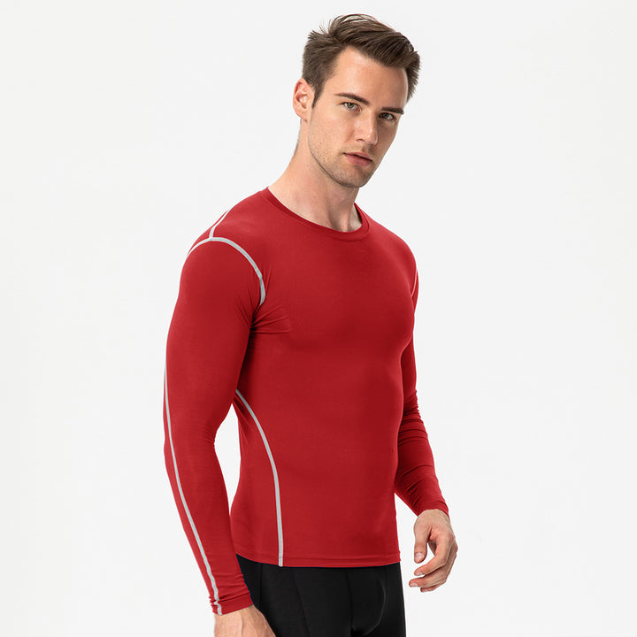 Herren funktionsshirt med innovativ åndbar teknologi og ergonomisk snit Stilla