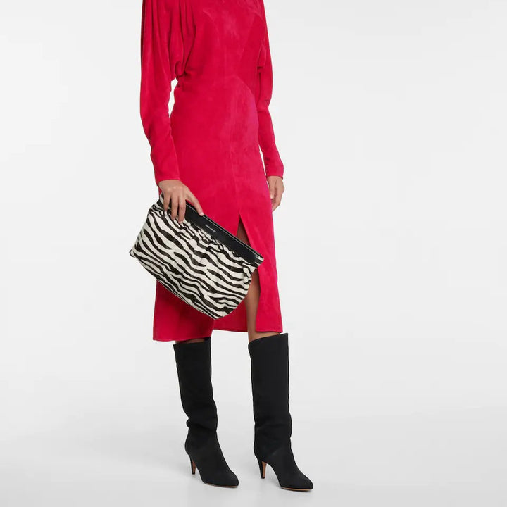 Femme Slouchy High-Heel Knæhøje Støvler Stilla