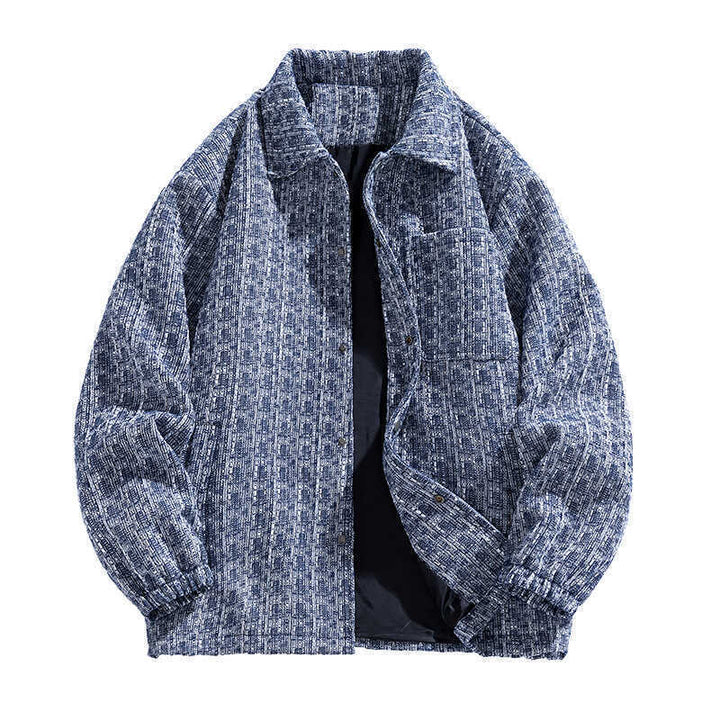 Femme Struktureret Casual Button-Up Jakke Stilla