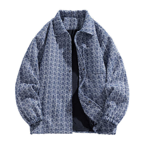 Femme Struktureret Casual Button-Up Jakke Stilla