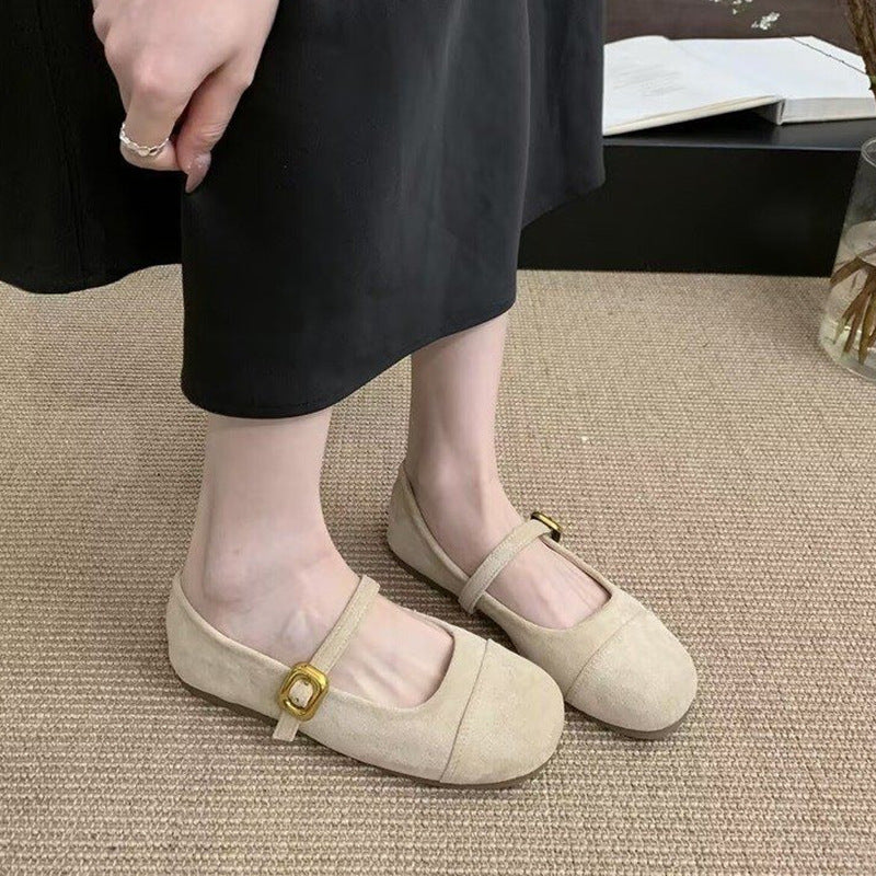 Femme Classic Mary Jane Ballerinas med smart spænde-detalje Stilla