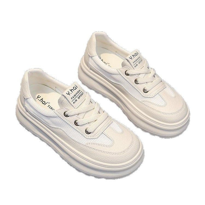 Dame behagelige plateau-sneakers lavet af åndbart materiale Stilla