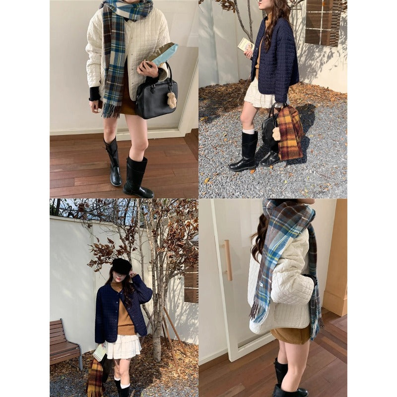 Kvinders quilted oversized jakke Stilla