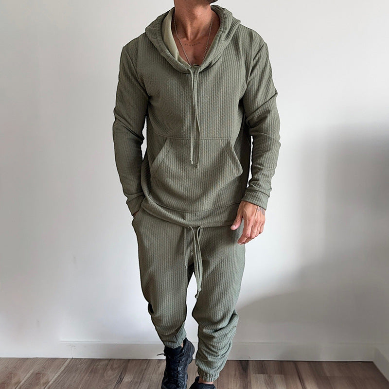 Herrer komfortabel Sweatpants med høj krave Stilla