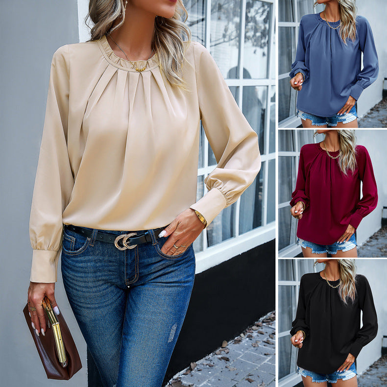 Stilla | Elegant Skjortebluskjole