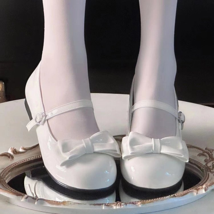 Dame elegante Mary Jane Ballerinas med modebånd-detalje og komfortabelt fodseng Stilla