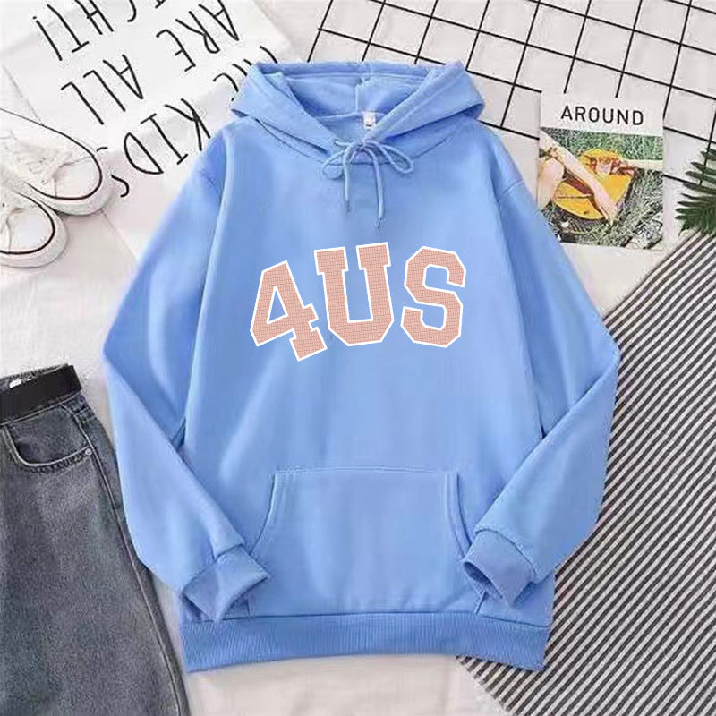 Kvinders Hoodie med Casual Print Skovae