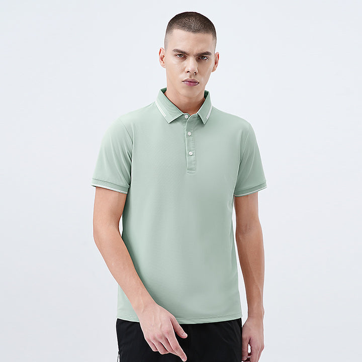 Herren Poloshirt med åndbar og fugtregulerende teknologi Stilla