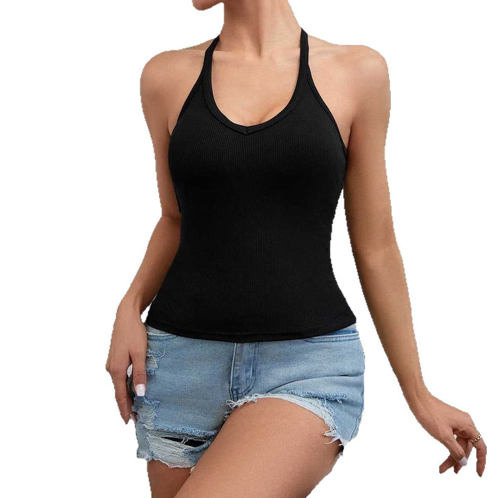 Dame Sportsligt Tanktop med integreret Bustier Skovae