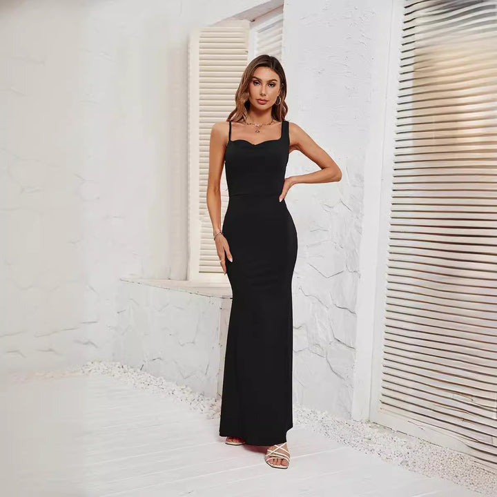 Dame Figurformet Aftenkjole med elegant snit Stilla