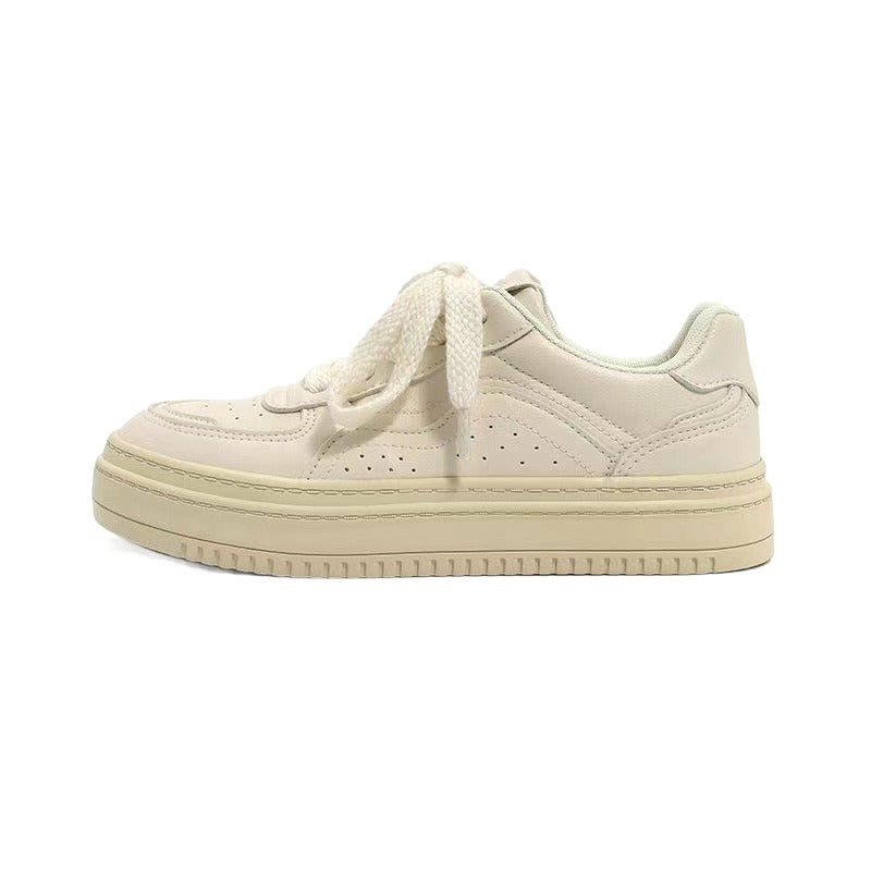 Dame sneakers med høj komfort og åndbar overmaterialekombination Stilla