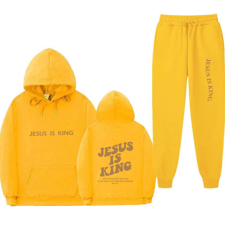 Dame Sweatshirt og Joggingbukser Sæt Skovae