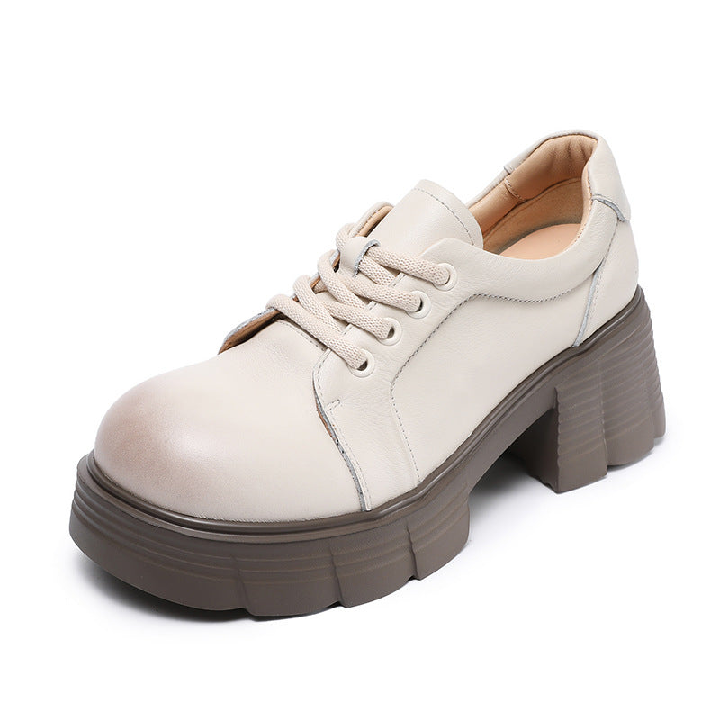 Kvinder Platform Snøresneakers med Chunky Hæl Stilla