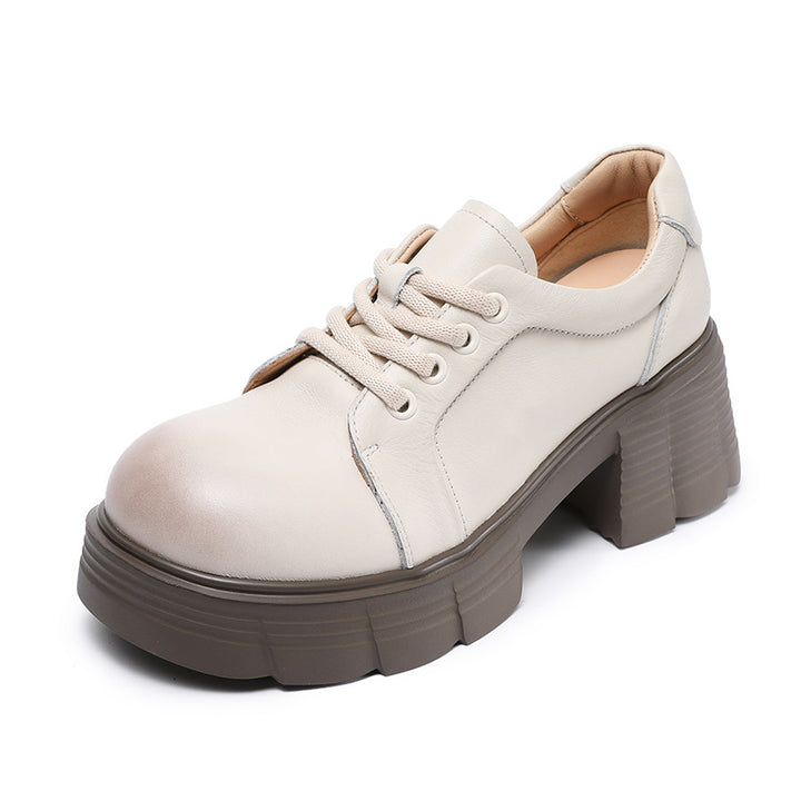Kvinder Platform Snøresneakers med Chunky Hæl Stilla