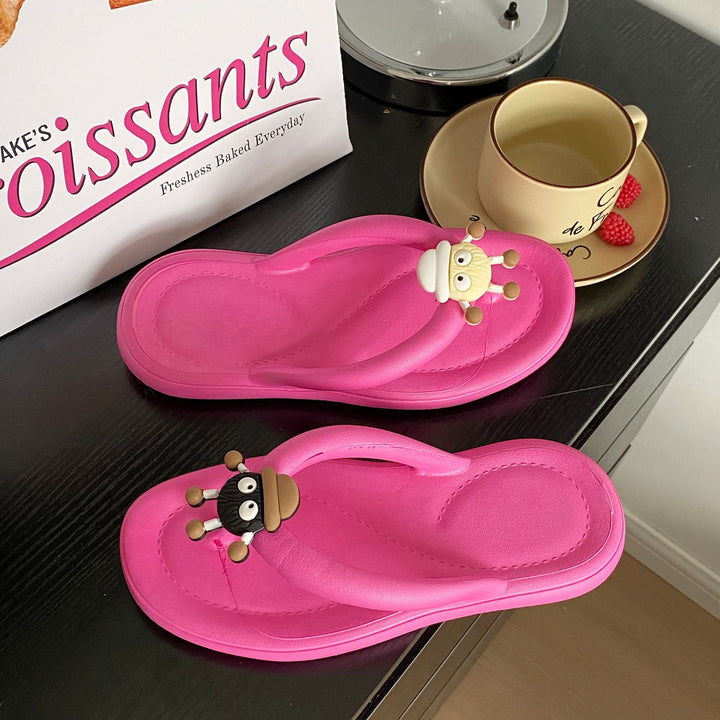 Dame Sjove og komfortable badesandaler med ergonomisk sål Stilla