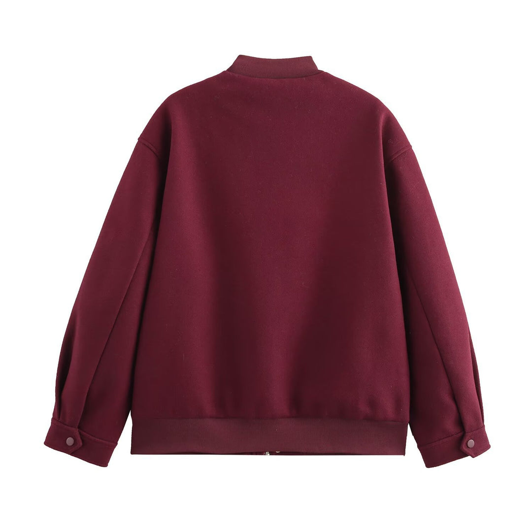 Femme Casual Oversized Bomberjakke Stilla