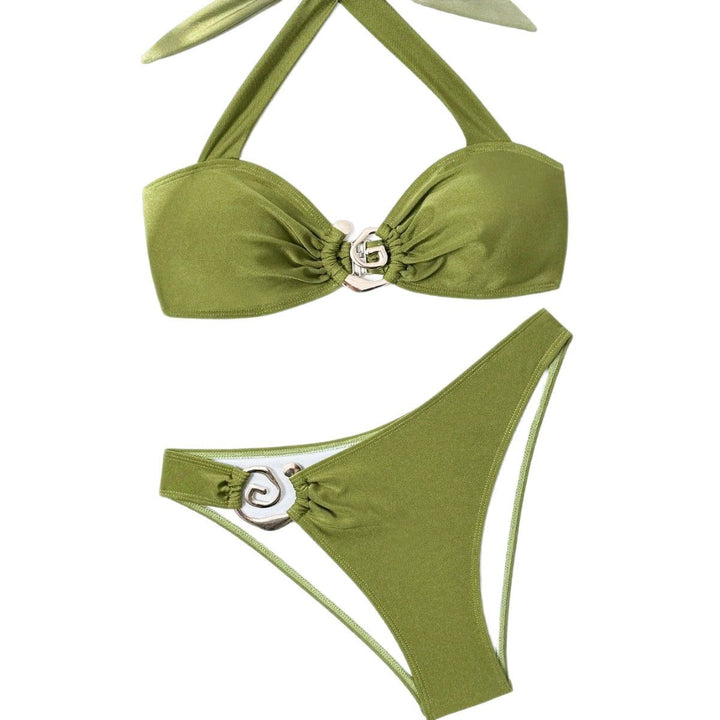 Dame Bikini-sæt med justerbare stropper og unik spænde lukning Stilla