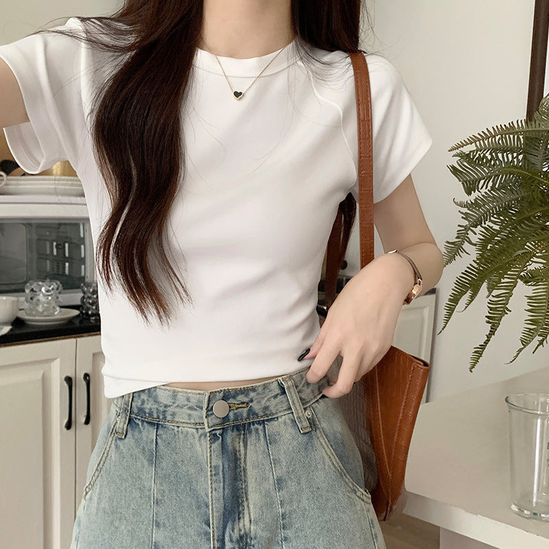 Femme Cropped Relaxed Fit T-Shirt Stilla