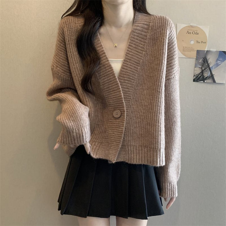 Femme Struktureret Kuret Cardigan Stilla