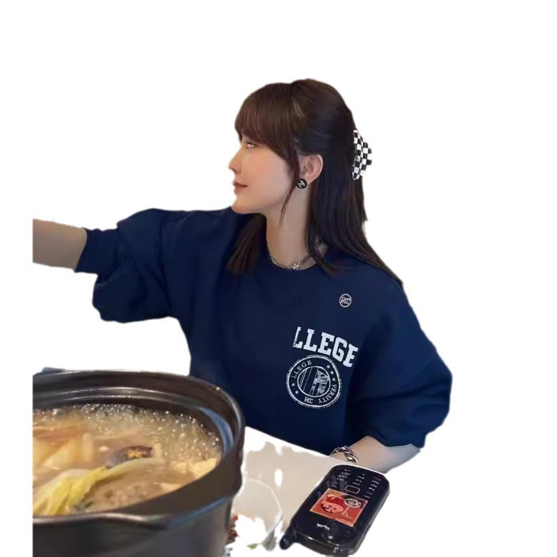 Kvinders korte sweatshirt med oversized pasform Stilla