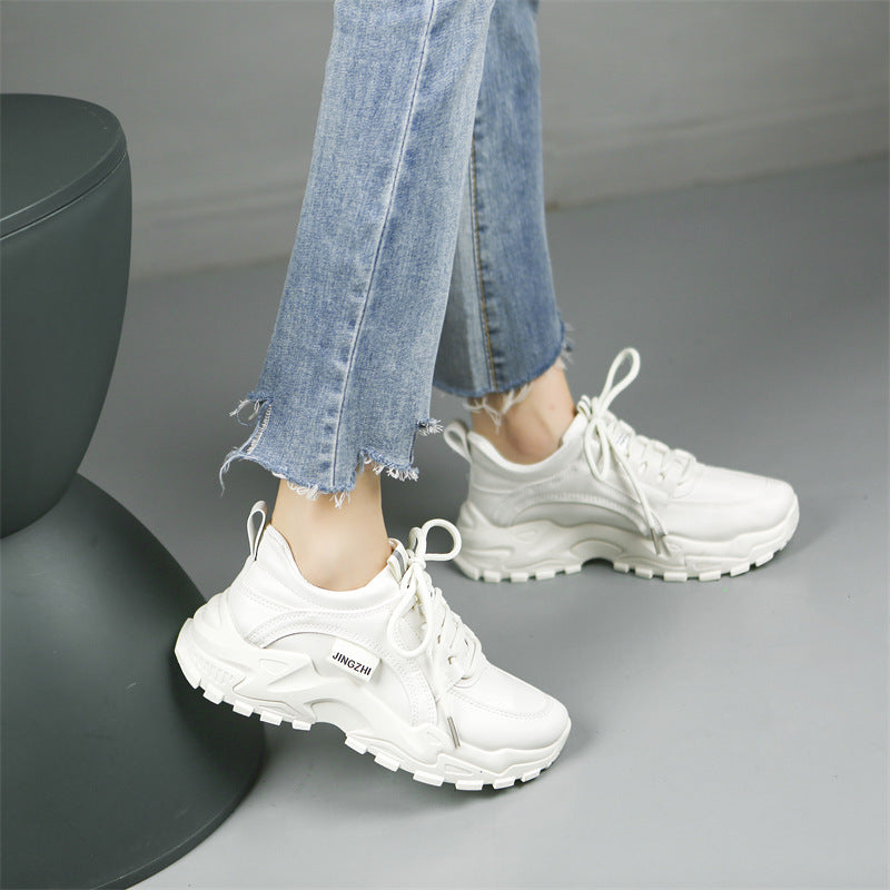 Dame Chunky Sneakers med robust overdel og skridsikker sål Stilla