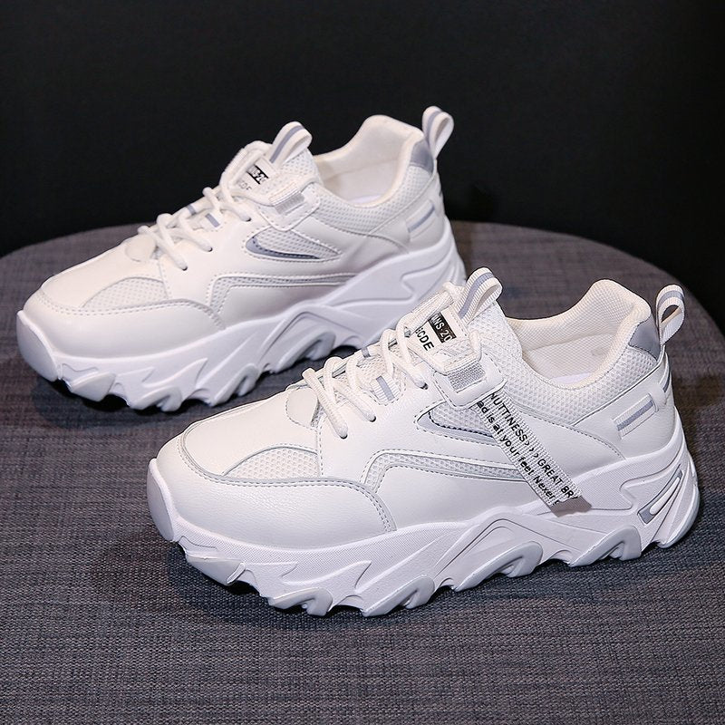 Dame Sportliche Sneakers med åndbar mesh-overflade Stilla
