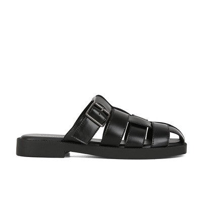 Femme Chic Krydsrem Slide Sandaler Stilla