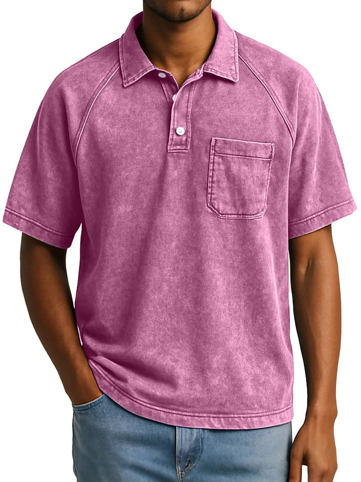 Herrer Fritid Vintage Polo Shirt Stilla