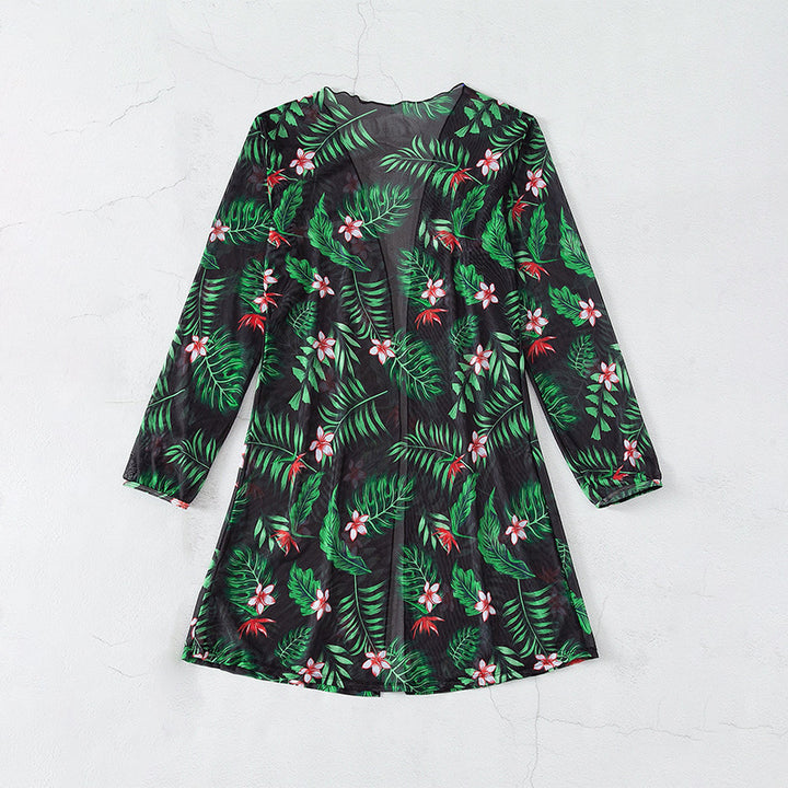 Dame Floral Print Badetøj Sæt Stilla
