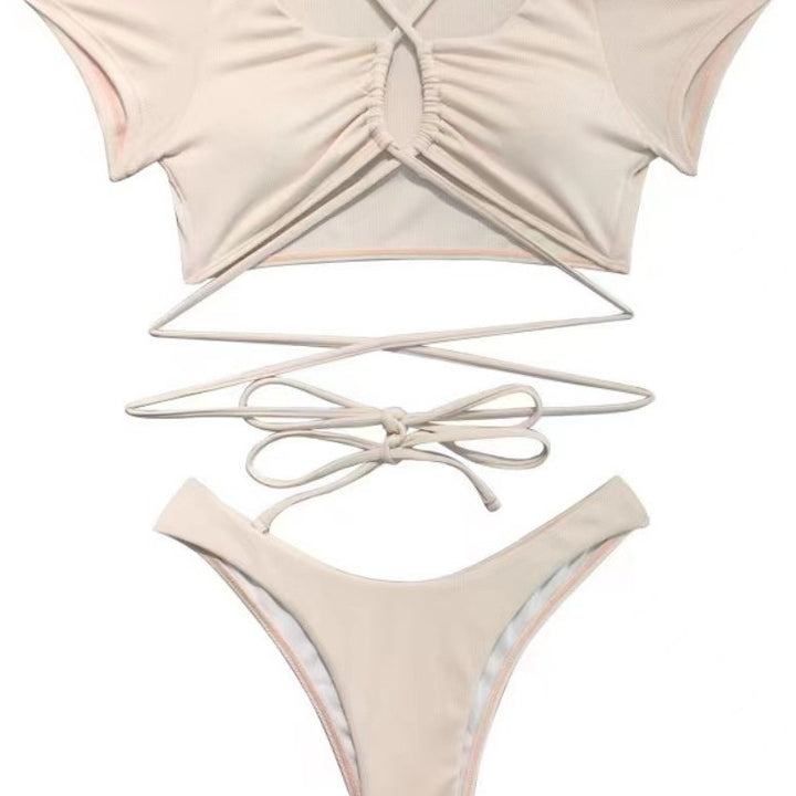 Dame badedragt med trendy snit og justerbare stropper Stilla