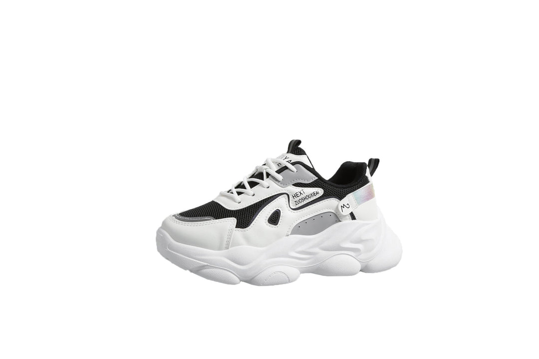 Dame Chunky Sneakers i moderne design med åndbar mesh-overflade og støddæmpende sål Stilla