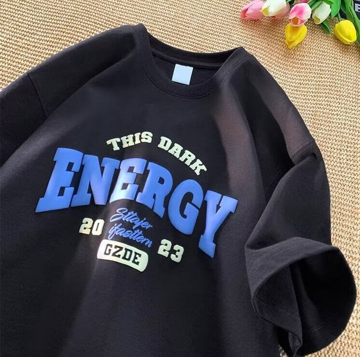 Herrer Elegant T-Shirt med kreativt grafikdesign og høj bærekomfort Stilla