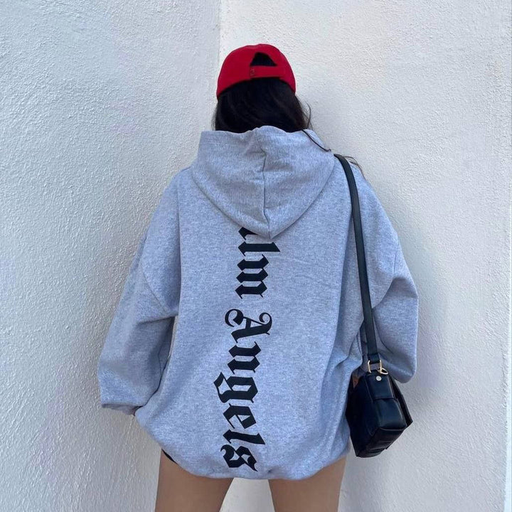 Kvindernes Oversized Hoodie med Kængurulomme Stilla
