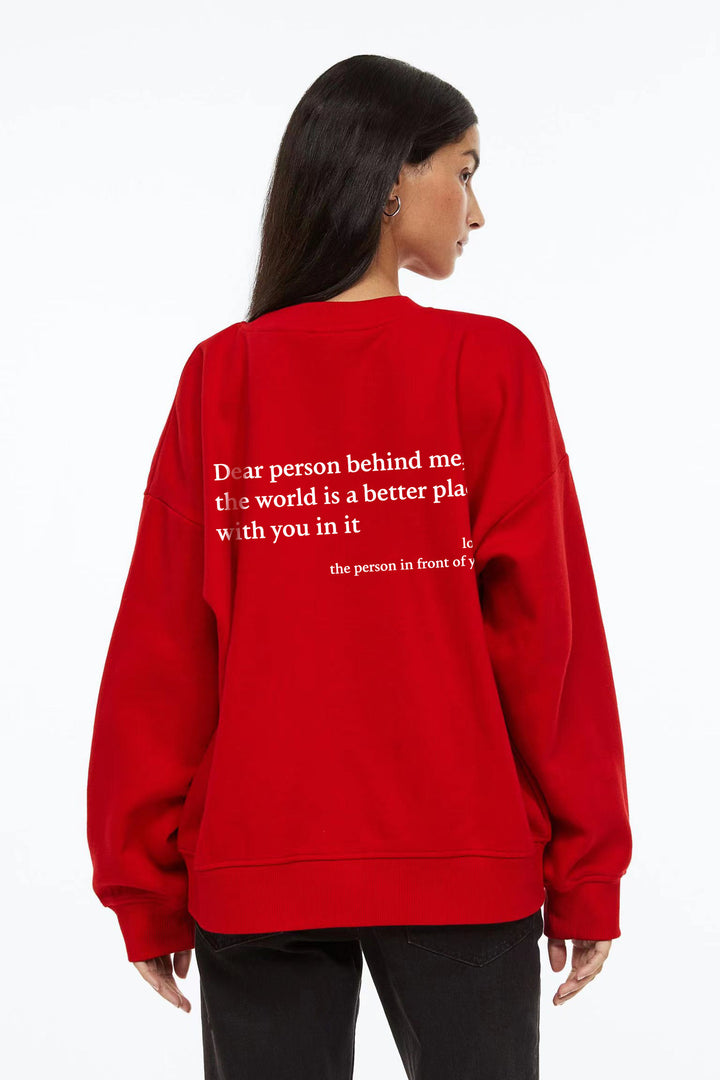 Kvinders sweatshirt med inspirerende design og komfortabel pasform Stilla