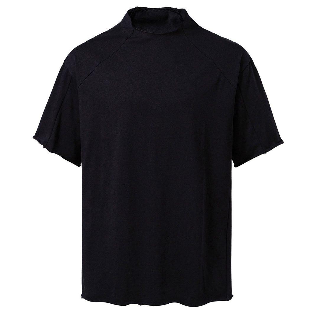 Herrer Højkrave Fritid T-Shirt Stilla