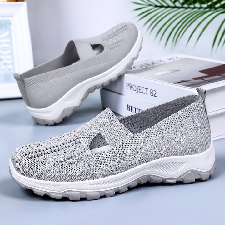 Femme Slip-On Sportswalk Sneakers med åndbart strikdesign Stilla