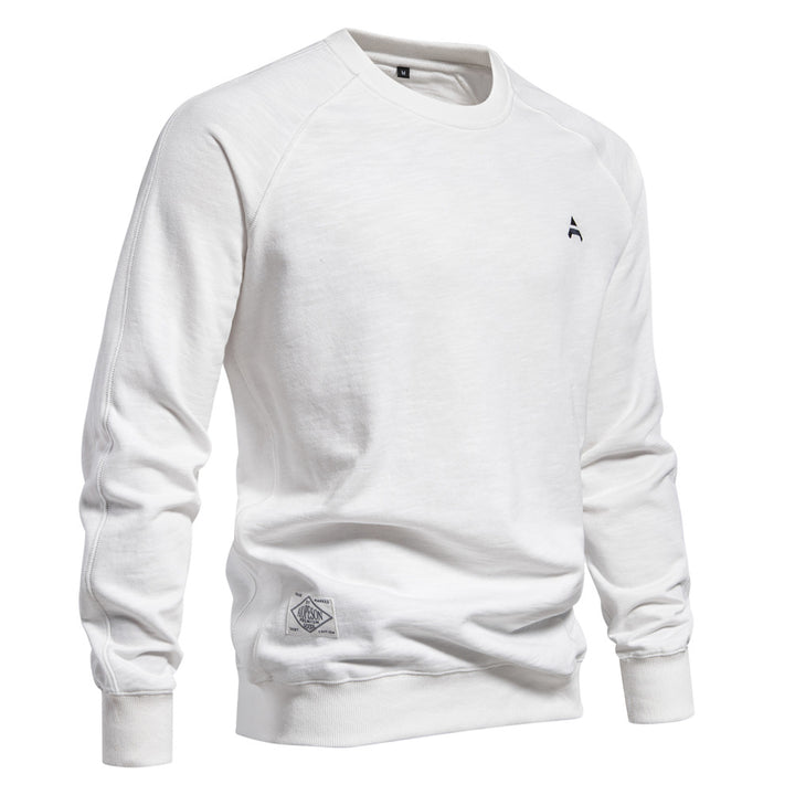 Herren sweatshirt med tidløst design og behagelig pasform Stilla