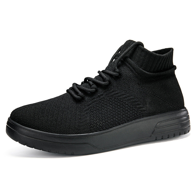 Herrer High-Top Strik Fritid Sneakers Stilla