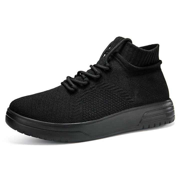 Herrer High-Top Strik Fritid Sneakers Stilla