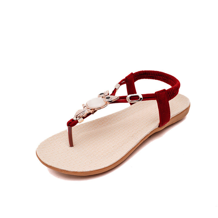 Dame fodvenlige flip-flops med legende designede vedhæng Stilla