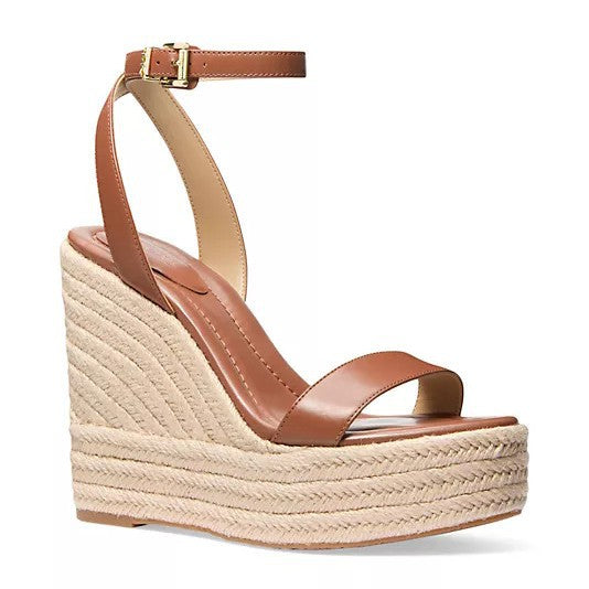 Femme Espadrille Wedge Sandaler med justerbar ankelrem Stilla