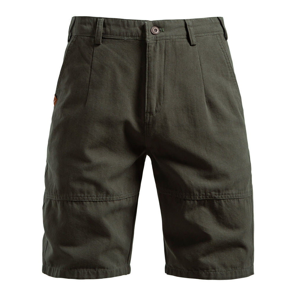 Herrer Cargo-Shorts med praktiske sidelommer og elastisk talje Stilla