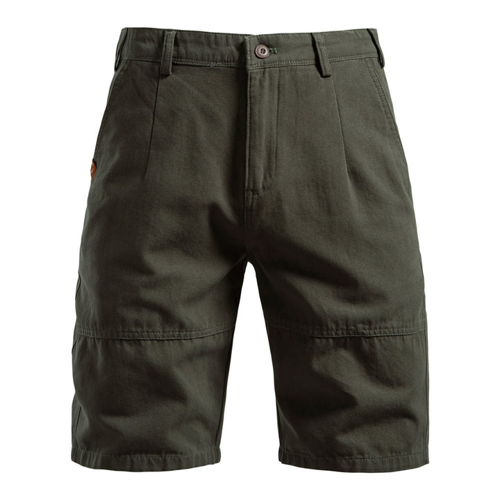 Herrer Cargo-Shorts med praktiske sidelommer og elastisk talje Stilla