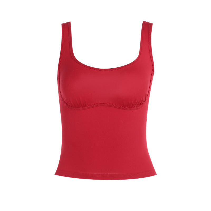 Dame Komfort Fit Ribbet Tanktop Stilla