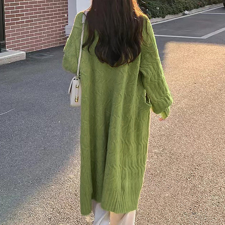 Damer chunky strik cardigan Stilla