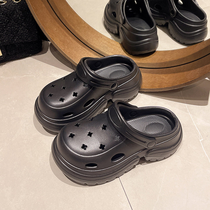 Dame komfortable samt fashionable planter-sandaler med praktisk rem Stilla